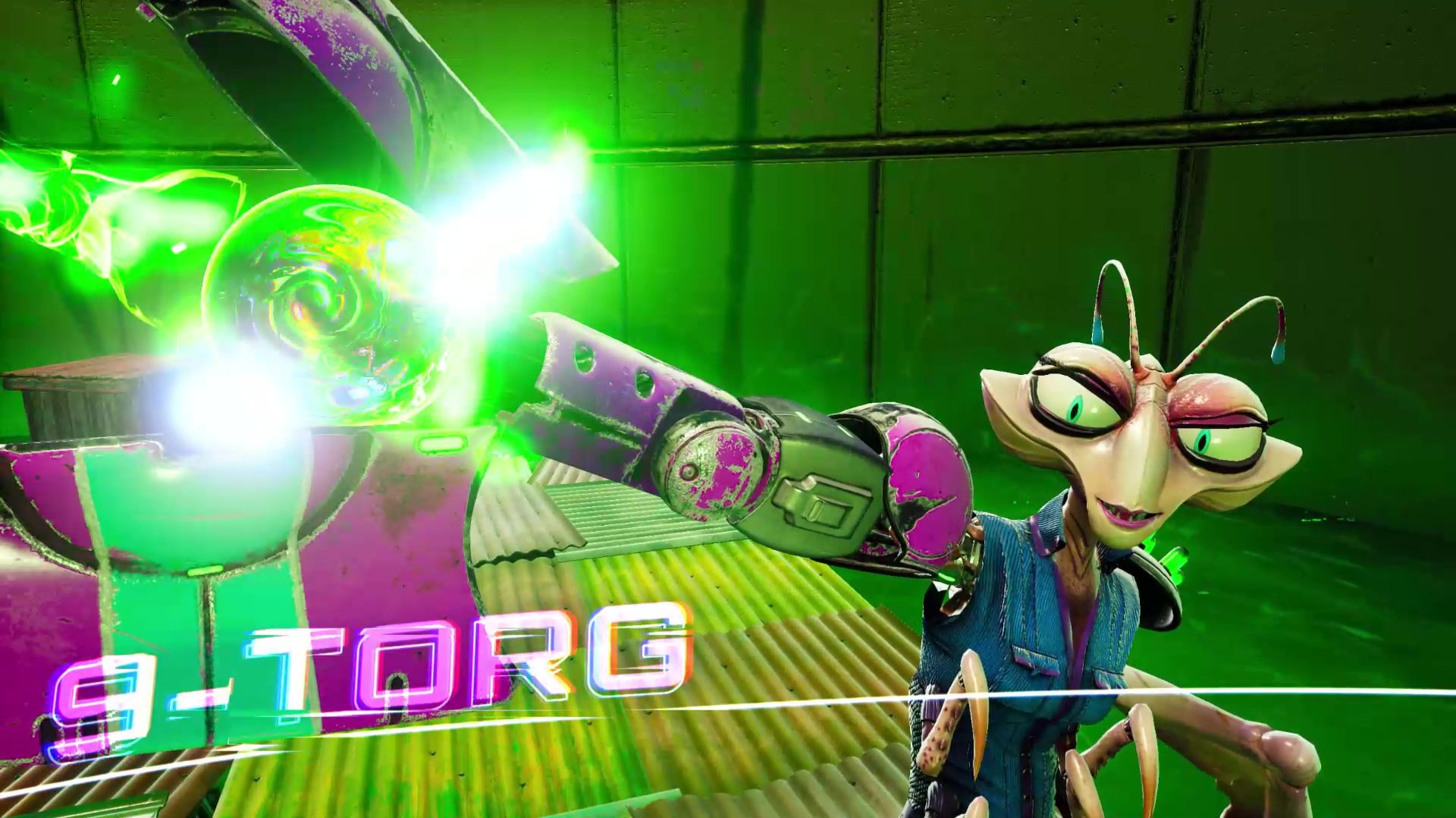 High on Life Битва с первым Боссом!