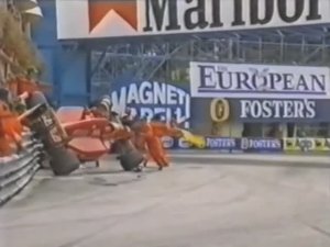 Формула 1. Разворот Капелли на Гран-при Монако 1992 (гонка)