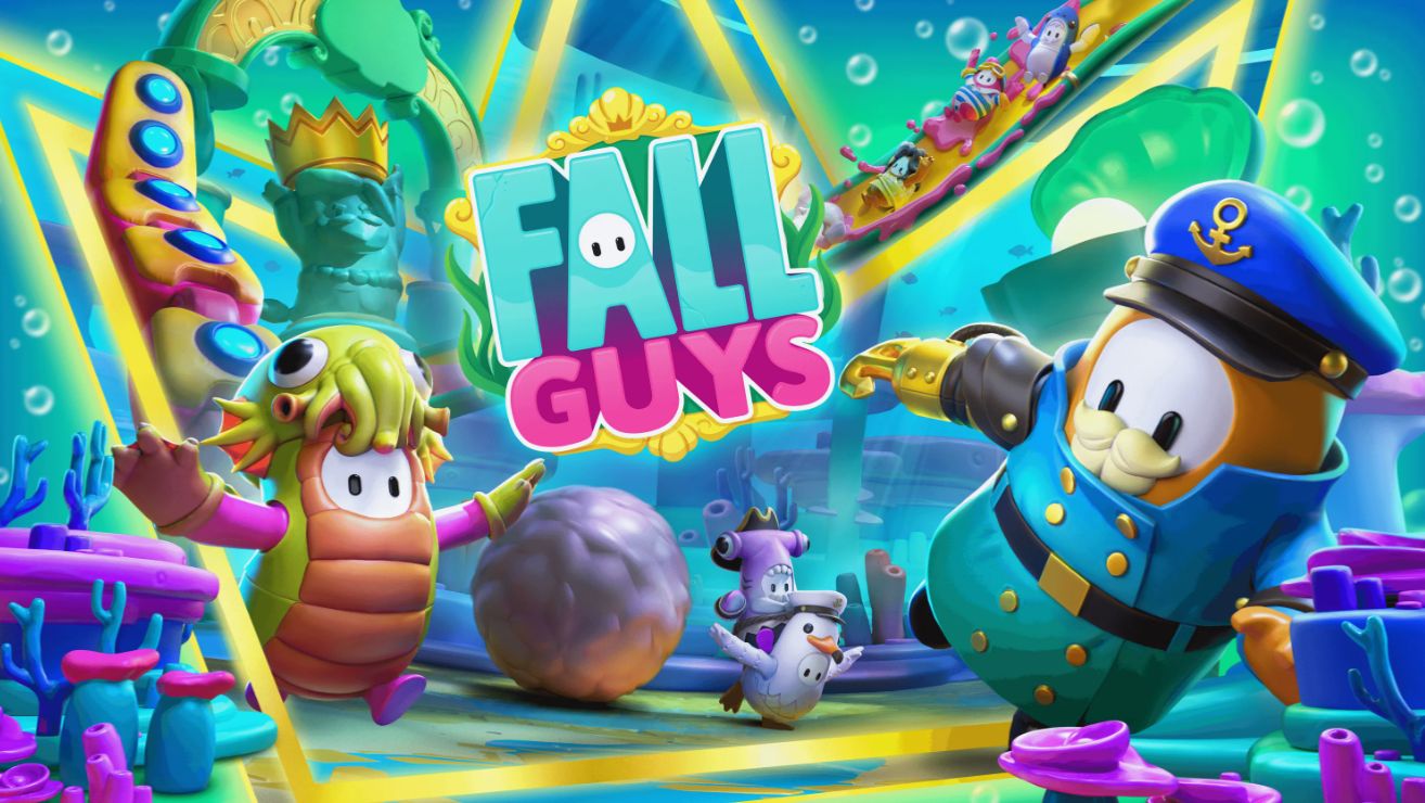 Играю в Fall guys смотреть онлайн