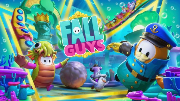 Играю в Fall guys