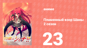 Пламенный взор Шаны 2 сезон 23 серия (аниме-сериал, 2007)