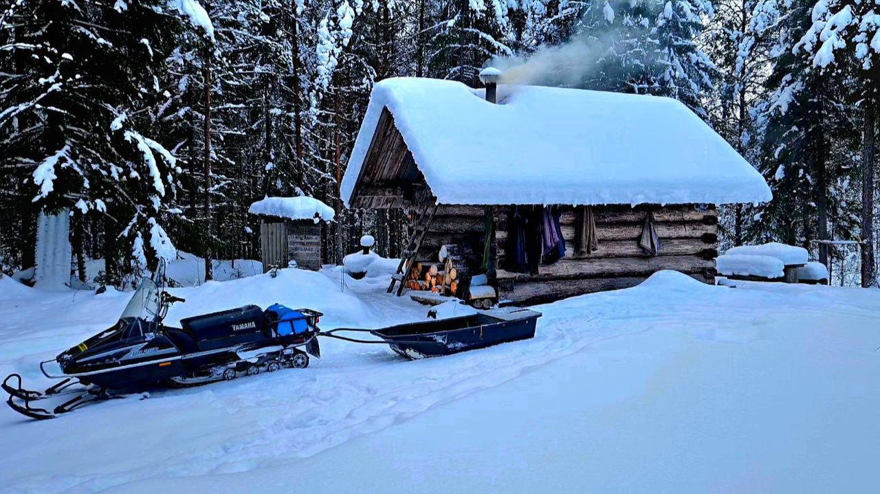 Живу Один в Таёжной избе Далеко в Лесу. Ловлю Рыбу на Озере. смотреть онлайн