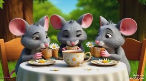 Три мышонка. Мультик.