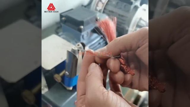 Станок для снятия эмали с провода DNB-4 смотреть онлайн