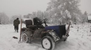САМОДЕЛЬНОМ ТРАКТОР! БЕЗ ЭТОЙ ТЕХНИКИ В ДЕРЕВНЕ НИКУДА!