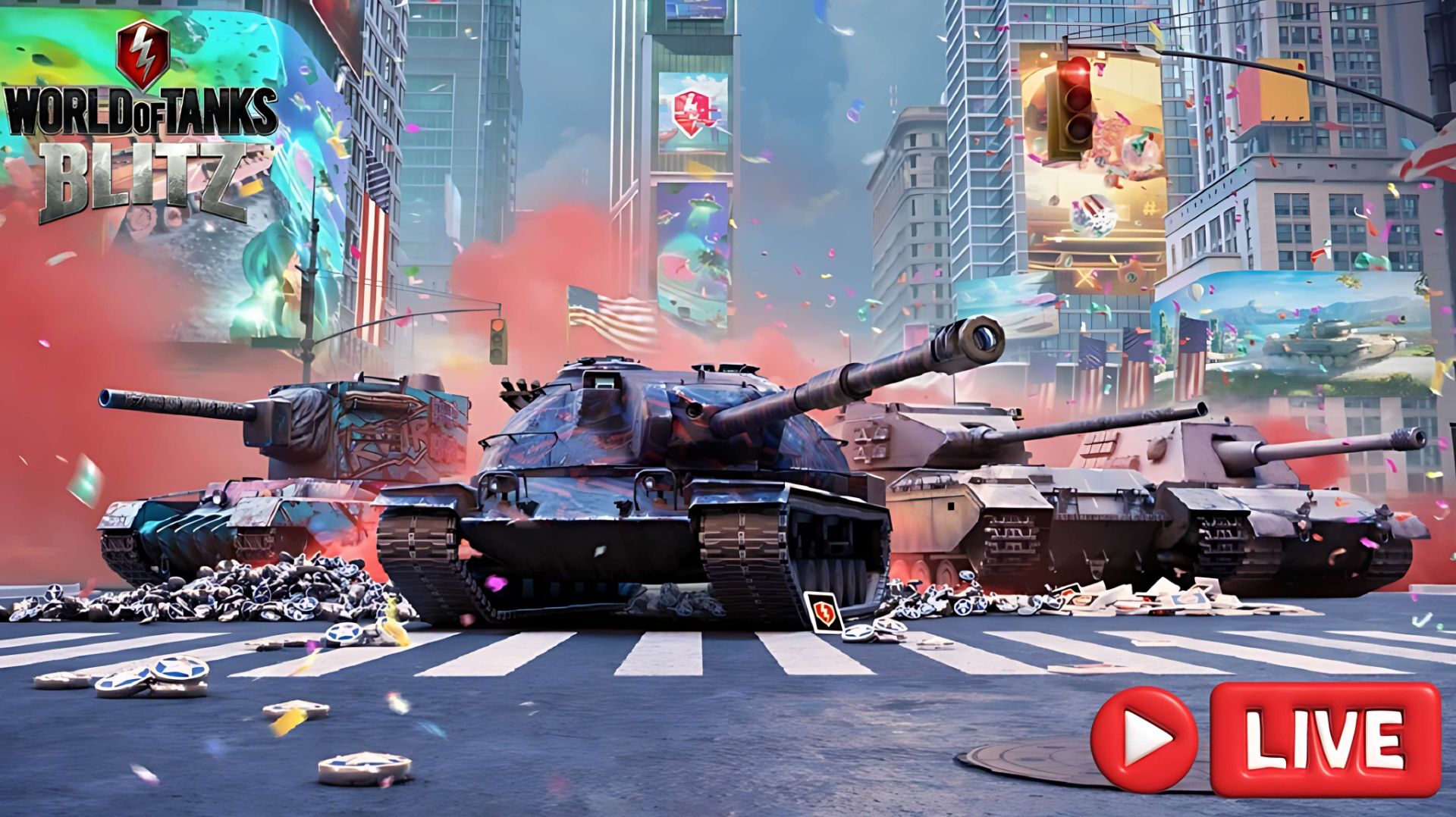 🔴 World of Tanks Blitz новые режимы, взвод рандом !! смотреть онлайн