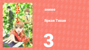 Яркая Тихая 1 сезон 3 серия (аниме-сериал, 2011)