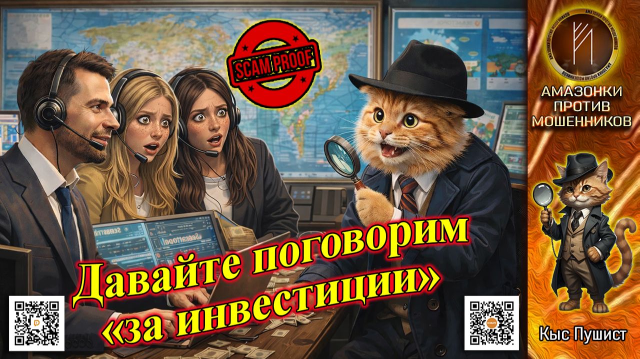 КЫС ПУШИСТ / ТРИГГЕРНЫЕ РАЗГОВОРЫ С МОШЕННИКАМИ / ТЕЛЕФОННОЕ МОШЕННИЧЕСТВО