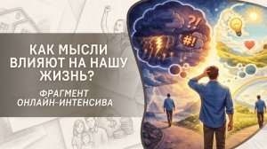 Как мысли влияют на нашу жизнь? Фрагмент курса «Управление реальностью»