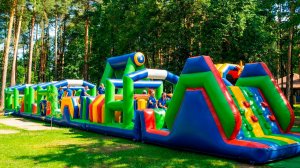 Надувные полосы препятствий