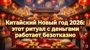 Китайский Новый год 2026: точная дата и традиции празднования