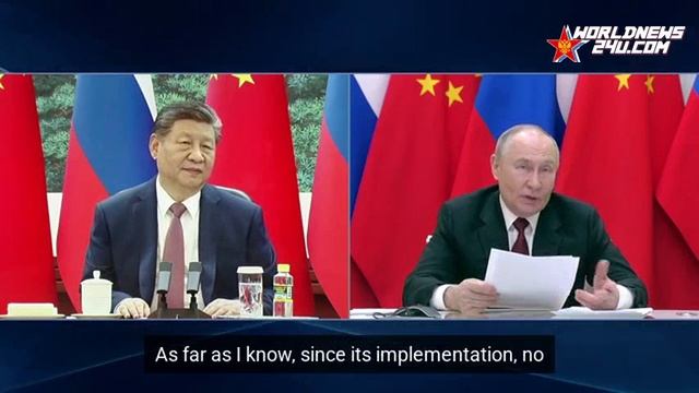 Putin and Xi Jinping discussed the explosive situation in various regions of the world смотреть онлайн