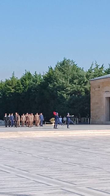 Смена почетного караула в Анкаре