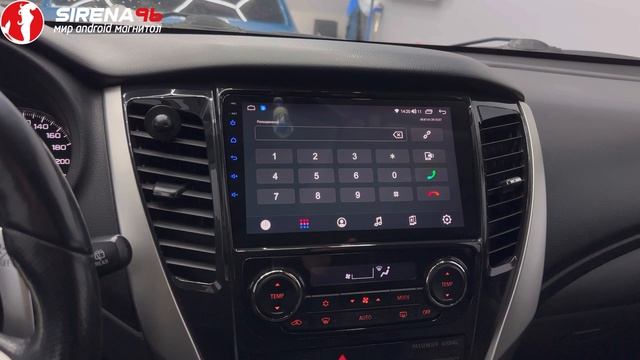 Mitsubishi Pajero Sport 3 -  установка android магнитолы🔧