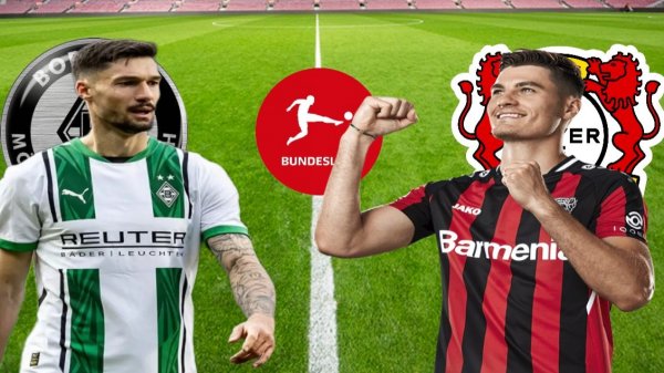 ФУТБОЛ ЧЕМПИОНАТ ГЕРМАНИИ BUNDESLIGA. БОРУССИЯ МЮНХЕНТГЛАДБАХ - БАЙЕР. ТЕКСТОВАЯ ОНЛАЙН ТРАНСЛЯЦИЯ