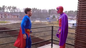 (ПЕРЕЗАЛИВЫ С ЮТУБА) Богатый vs  бедный супергерой А4