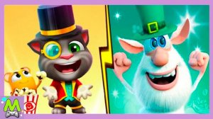 Мой Говорящий Том vs Говорящий Буба.Новые Костюмы и Игры с Питомцами.Мультик Игра