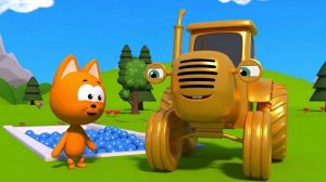 СИНИЙ ТРАКТОР 🚜 | ПРИКЛЮЧЕНИЯ НА ФЕРМЕ С ДОБРЫМИ ГЕРОЯМИ | МАША И МЕДВЕДЬ | ДЕТЯМ