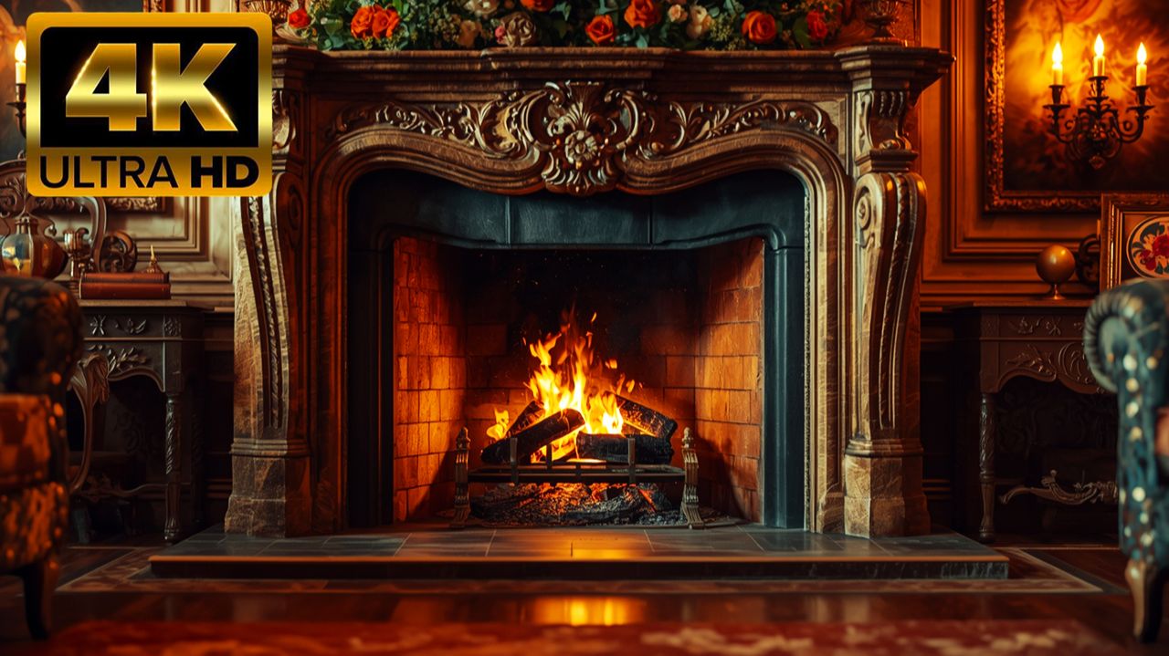 КОСТЕР КАМИН 4K | Расслабляющий Домашний Релакс Для ОТДЫХА