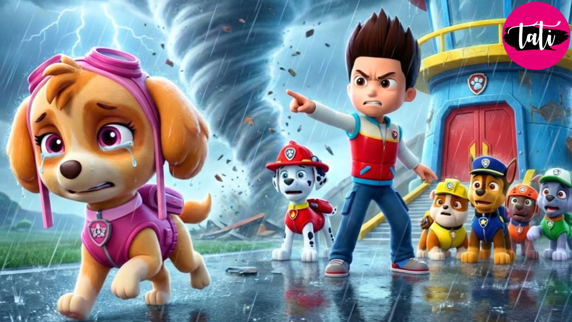 Щенячий патруль и Маршалл. Залипательное видео. Мультфильм для детей и малышей. Анимация 183 смотреть онлайн
