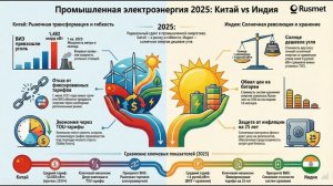 Революция солнечной энергетики и систем хранения энергии в Индии и Китае