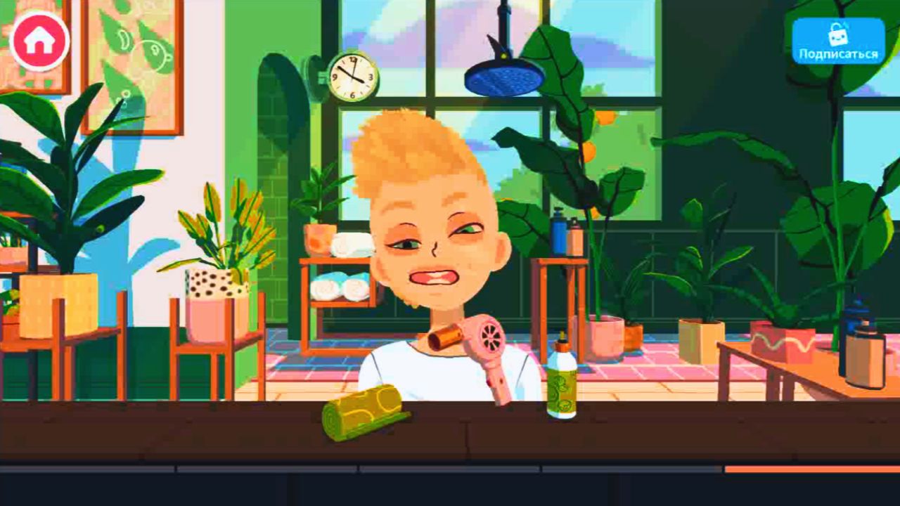 Тока Бока (Toca Boca) - Салон Парикмахерская | Toka Boka Hair Salon 4 - Создаем Уникальные Образы смотреть онлайн