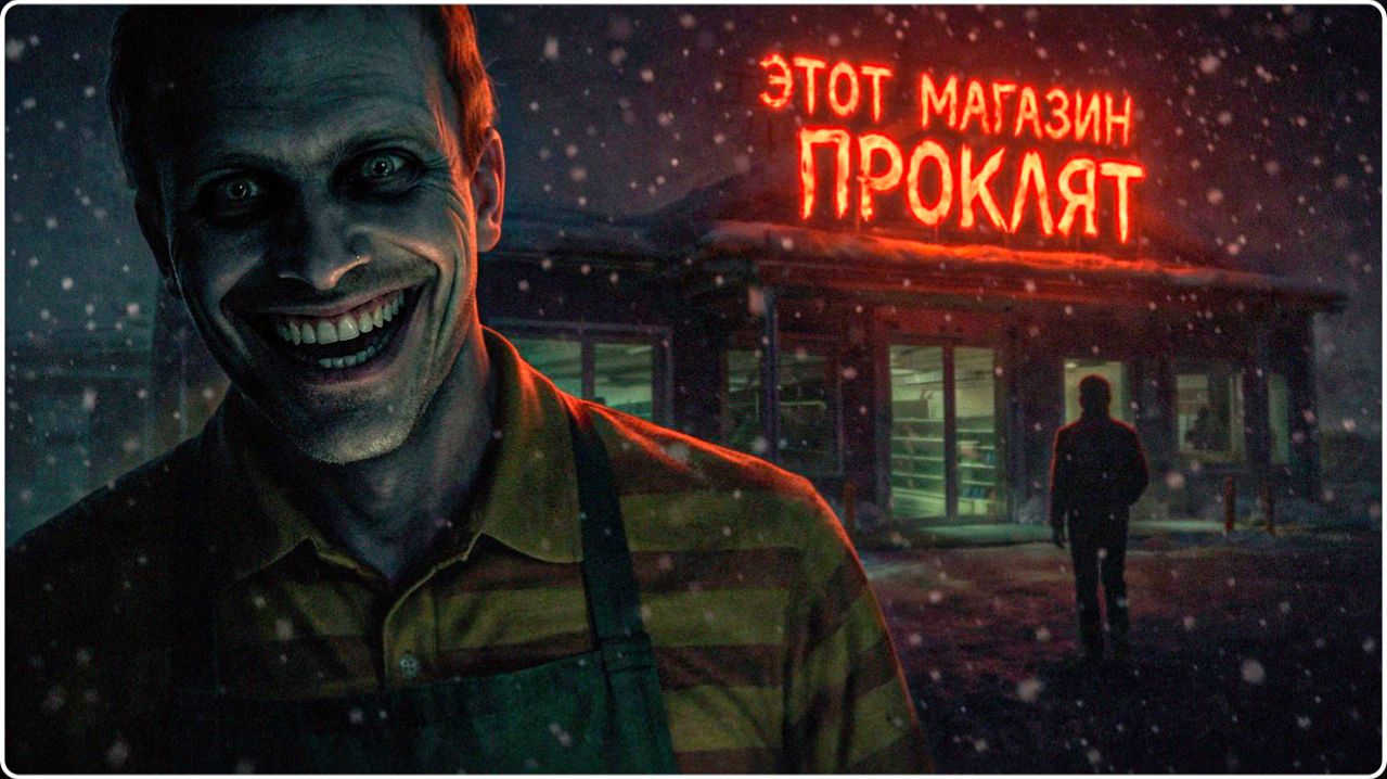 HELLMART - Когда Уже Можно Уйти Домой?! 👁️ Что прячется в подсобке? смотреть онлайн