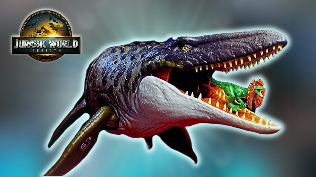 Распаковка  Мозозаврa I Мир Юрского периода возрождается.