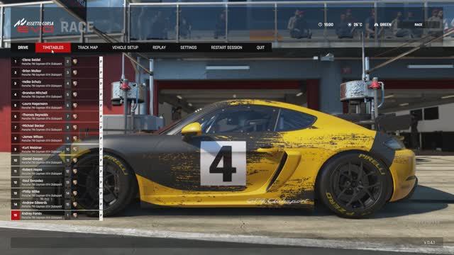 Assetto Corsa EVO. Imola. Боты 100%. Race. 2026.02.04 смотреть онлайн