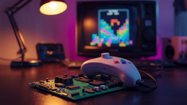 Nintendo Nunchuk управляет советским ПК?! Игра + музыка на КР580ВИ53 🤯