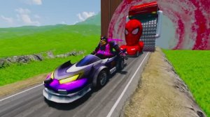 🚂🏎️ БОЛЬШОЙ vs МАЛЕНЬКИЙ! 🔥 МУЛЬТИКИ: Молния Маккуин против Паровозика Томаса! 🛣️ Кто быстрее?!