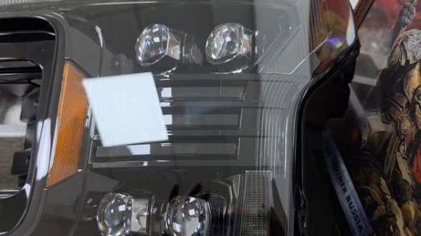 Фары F150 2018-2020 8 светодиодных линз Alpharex Nova 880165 Alpha-Black