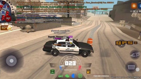 Броник в бою