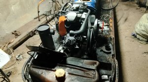 установка двигателя лифан 29 сил на снегоход буран.