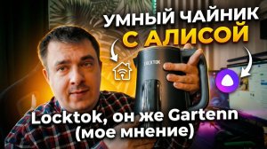 Умный чайник с алисой Locktok, он же Gartenn (мое мнение)