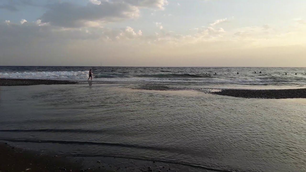 Немного осеннего моря для Вас, пляж Сочифорния