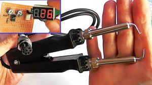 Подключаем паяльник к аккумулятору Макита с терморегуляцией и коррекцией. Своими руками.