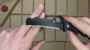 Нож реплика Spyderco Rescue Assist - обзор!