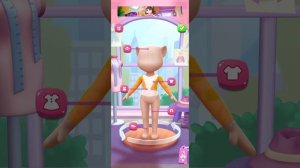 пыталась зделать бискаса из разноцветных котов в моя говорящая анджела 2