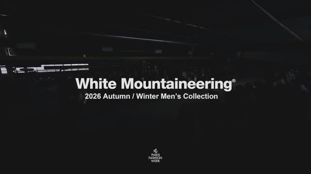 Показ мужской коллекции White Mountaineering осень-зима 2026-2027