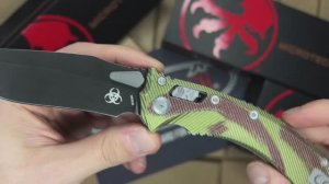 Реплика ножа Microtech Amphibian Outbreak Signature - обзор!