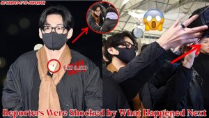 Ким Тэхён передал ему камеру, и следующий шаг Чонгука шокировал репортеров.