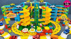 Играем в самую большую трассу. Мультфильм для детей. ASMR АСМР