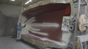 Процесс изготовления прогулочных лодок и катеров.