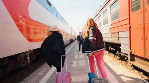 «ОПОЗДАЛИ НА ПОЕЗД» ЭП20 с поездом из Москвы в Кисловодск