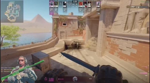 #CS2 BLACK on fox with 🔪