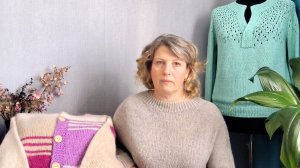 Связала джемпер и жакет/ Готовые работы января.