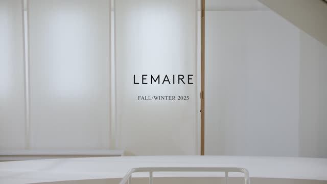 Показ коллекции Lemaire осень-зима 2025-2026