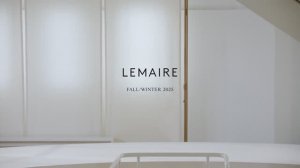 Показ коллекции Lemaire осень-зима 2025-2026