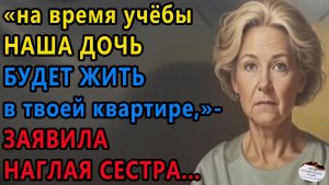 Истории из жизни|На время учебы наша дочь будет жить в твоей|Жизненные истории